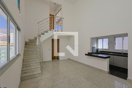 Sala de apartamento à venda com 3 quartos, 140m² em Cruzeiro, Belo Horizonte