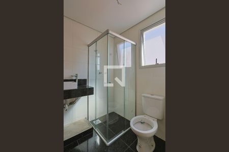 Banheiro da Suíte 1 de apartamento à venda com 3 quartos, 140m² em Cruzeiro, Belo Horizonte