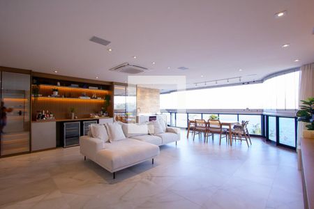 Sala de apartamento à venda com 4 quartos, 300m² em Boa Viagem, Niterói