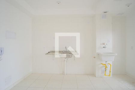 Cozinha e Área de Serviço de apartamento à venda com 1 quarto, 35m² em Vila Esperança, São Paulo