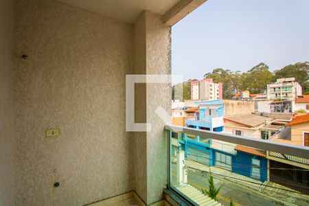 Varanda da sala de apartamento à venda com 3 quartos, 67m² em Parque São Vicente, Santo André