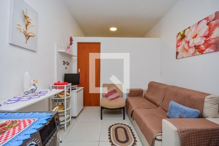 Sala de apartamento à venda com 1 quarto, 28m² em Jardim Sabará, São Paulo