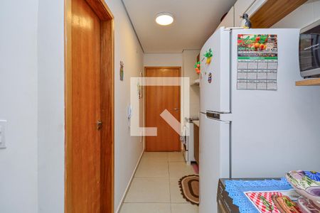 Cozinha de apartamento à venda com 1 quarto, 28m² em Jardim Sabará, São Paulo