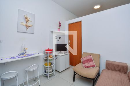 Sala de apartamento para alugar com 1 quarto, 28m² em Jardim Sabará, São Paulo