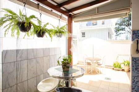 Varanda Gourmet de apartamento para alugar com 3 quartos, 125m² em Santo Antônio, Belo Horizonte