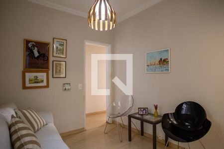 Sala  de apartamento para alugar com 3 quartos, 125m² em Santo Antônio, Belo Horizonte