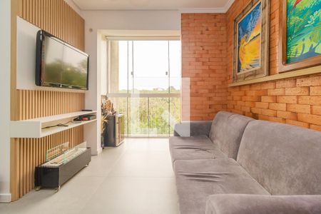 Sala de apartamento à venda com 2 quartos, 56m² em Vila Nova, Porto Alegre