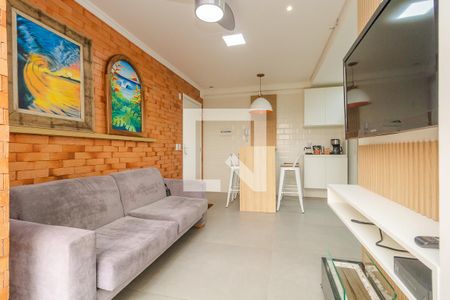 Sala de apartamento à venda com 2 quartos, 56m² em Vila Nova, Porto Alegre