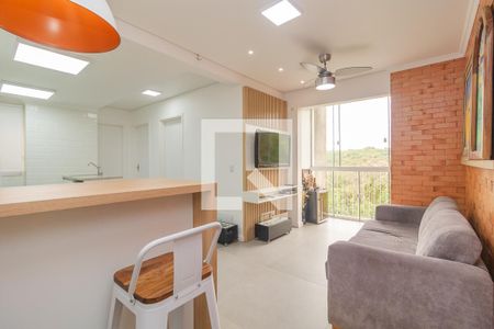 Sala de apartamento à venda com 2 quartos, 56m² em Vila Nova, Porto Alegre