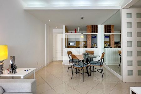 Sala/Sala de jantar de apartamento à venda com 3 quartos, 106m² em Leblon, Rio de Janeiro