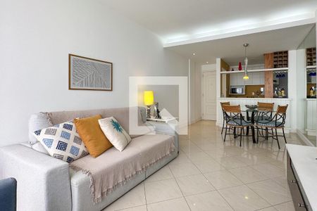 Sala/Sala de jantar de apartamento à venda com 3 quartos, 106m² em Leblon, Rio de Janeiro