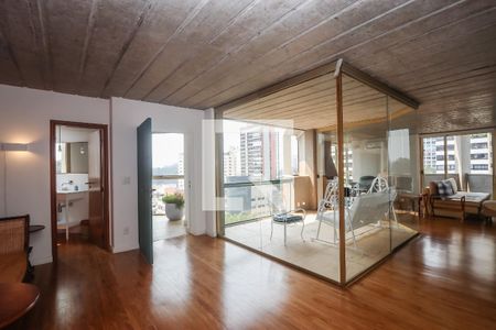 Sala 2 de apartamento para alugar com 5 quartos, 230m² em Paineiras do Morumbi, São Paulo