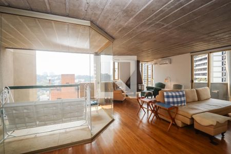 Sala de apartamento para alugar com 5 quartos, 230m² em Paineiras do Morumbi, São Paulo