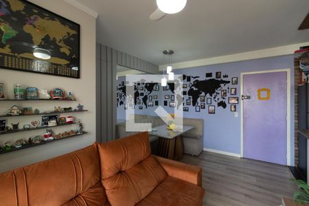 Sala de apartamento para alugar com 2 quartos, 53m² em Jardim Brasil (zona Norte), São Paulo