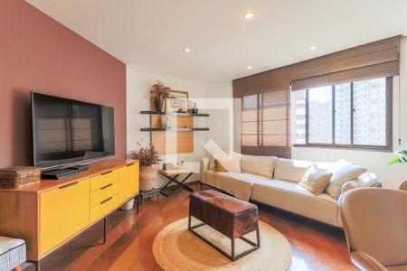 Sala de apartamento à venda com 3 quartos, 173m² em Cidade Monções, São Paulo