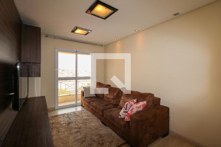 Sala de apartamento para alugar com 2 quartos, 68m² em Barcelona, São Caetano do Sul