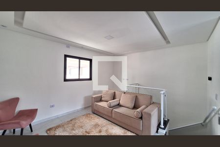 Sala de casa para alugar com 2 quartos, 70m² em Vila Caiçara, Praia Grande