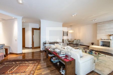 Sala de apartamento para alugar com 3 quartos, 218m² em Perdizes, São Paulo