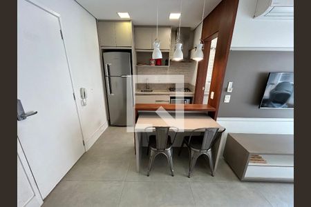 Cozinha de apartamento para alugar com 1 quarto, 35m² em Perdizes, São Paulo