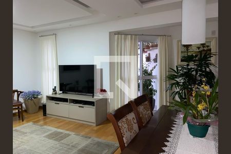 Detalhe Sala de apartamento para alugar com 3 quartos, 153m² em Jardim Bela Vista, Santo André