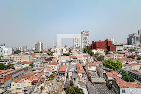 Varanda vista de apartamento à venda com 2 quartos, 31m² em Ipiranga, São Paulo