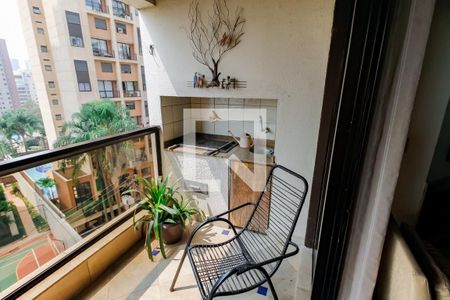 Varanda da Sala de apartamento à venda com 4 quartos, 134m² em Vila Suzana, São Paulo