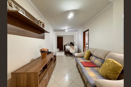 Sala de apartamento à venda com 3 quartos, 90m² em Vila Assunção, Santo André