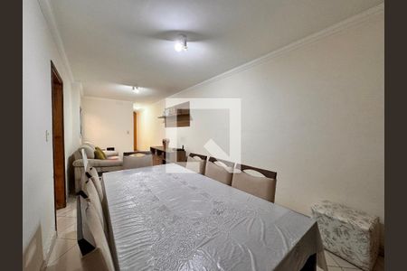 Sala de apartamento à venda com 3 quartos, 90m² em Vila Assunção, Santo André