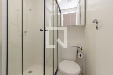 Banheiro de apartamento à venda com 1 quarto, 27m² em Vila Buarque, São Paulo