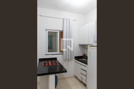 Cozinha de kitnet/studio para alugar com 1 quarto, 20m² em Bonfim, Belo Horizonte