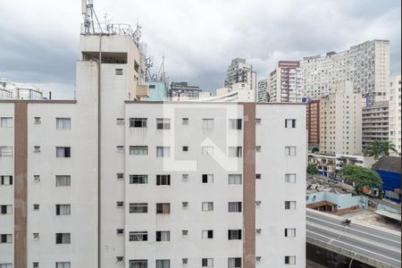 Vista da Varanda da Sala/Quarto de kitnet/studio para alugar com 1 quarto, 19m² em Bela Vista, São Paulo