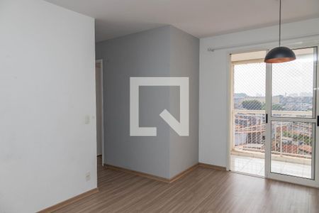 Sala  de apartamento à venda com 3 quartos, 61m² em Piraporinha, Diadema