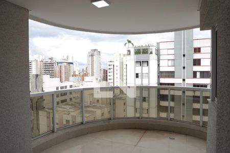 Varanda Sala de apartamento para alugar com 3 quartos, 155m² em Setor Bueno, Goiânia