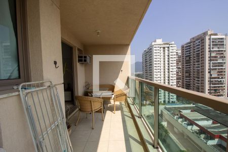 Varanda de apartamento à venda com 3 quartos, 93m² em Recreio dos Bandeirantes, Rio de Janeiro