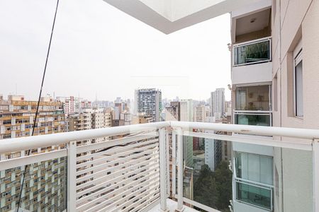 Varanda de apartamento à venda com 1 quarto, 47m² em Centro, São Paulo