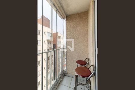 Varanda da Sala de apartamento à venda com 2 quartos, 50m² em Taboão, São Paulo