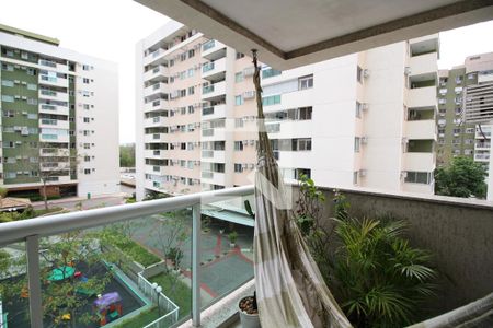 Sala - Varanda de apartamento para alugar com 2 quartos, 69m² em Barra Olímpica, Rio de Janeiro