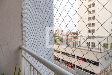 Varanda da sala  de apartamento à venda com 2 quartos, 54m² em Centro, Diadema