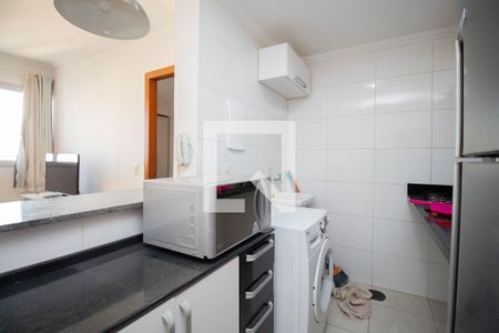 Cozinha e Área de Serviço de apartamento para alugar com 1 quarto, 33m² em Sul (águas Claras), Brasília