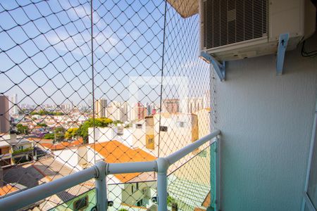 Varanda do quarto 1 de apartamento à venda com 2 quartos, 134m² em Vila Valparaíso, Santo André