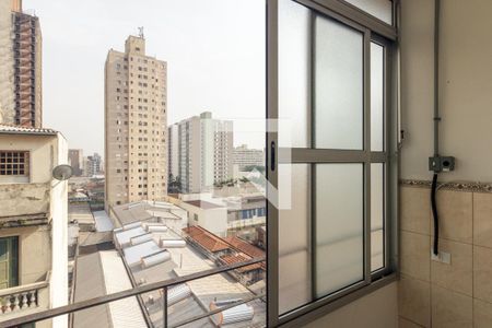 Varanda de apartamento à venda com 1 quarto, 48m² em Santa Efigênia, São Paulo