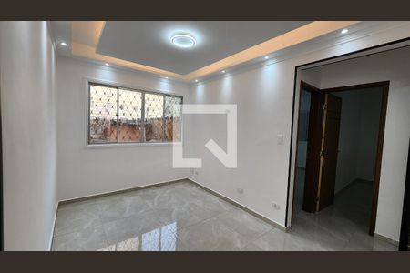 Sala de apartamento para alugar com 2 quartos, 58m² em Saboó, Santos