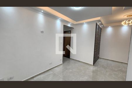 Sala de apartamento para alugar com 2 quartos, 58m² em Saboó, Santos