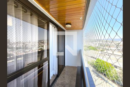 Varanda - Sala de apartamento para alugar com 3 quartos, 120m² em Vila Progresso, Jundiaí