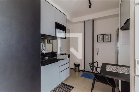 Cozinha de apartamento para alugar com 1 quarto, 32m² em Vila Mariana, São Paulo