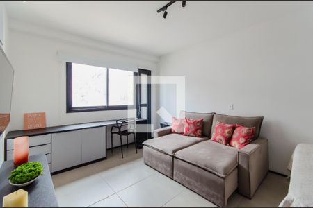 Sala/Quarto de apartamento para alugar com 1 quarto, 32m² em Vila Mariana, São Paulo