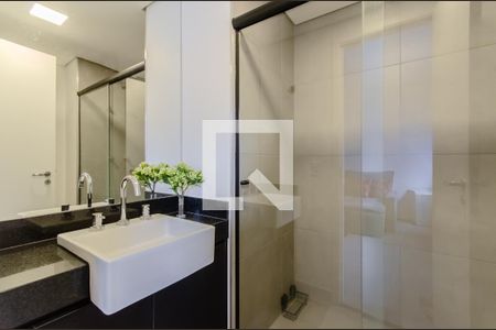 Banheiro de apartamento para alugar com 1 quarto, 32m² em Vila Mariana, São Paulo