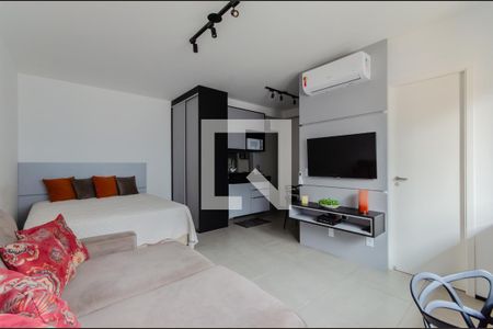 Sala/Quarto de apartamento para alugar com 1 quarto, 32m² em Vila Mariana, São Paulo