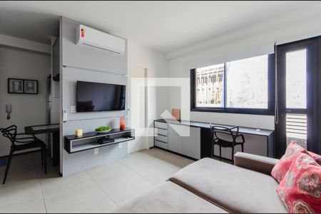 Sala/Quarto de apartamento para alugar com 1 quarto, 32m² em Vila Mariana, São Paulo