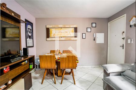 Sala de apartamento à venda com 2 quartos, 52m² em Vila Camilópolis, Santo André